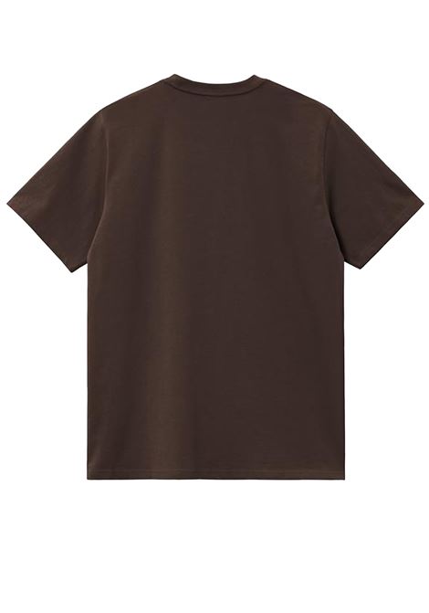 ss chase t-shirt man tobacco CARHARTT WIP | I02639100W.XX